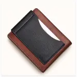 Aero Pull Two-Tone Wallet - Deep Brown