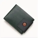 Aero Pull Two-Tone Wallet - Deep Green