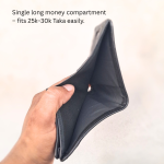 Master Wallet for Man Black Colour