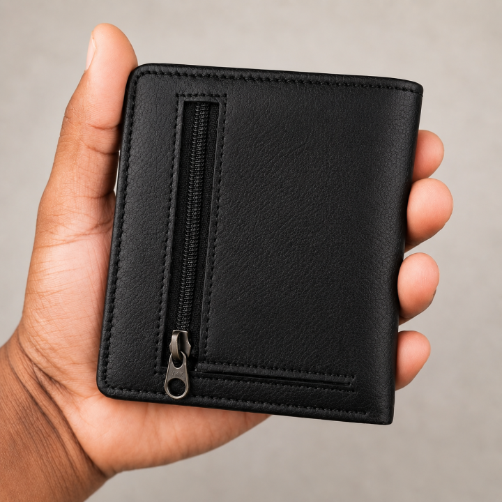 Master Wallet for Man Black Colour