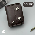 Kingdushi Double Part Card Holder - Coffee Colour