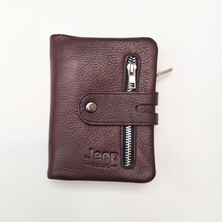 Jeep Wallet genuine Leathers
