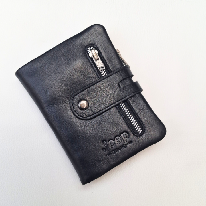 Jeep Wallet genuine Leathers