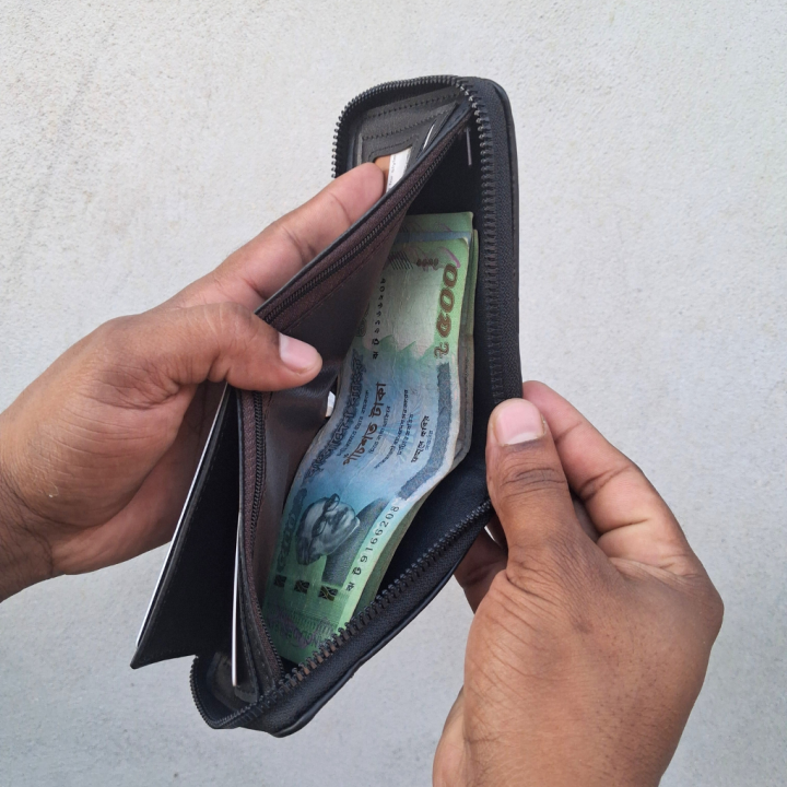 NL Boli Wallet- Black Colour