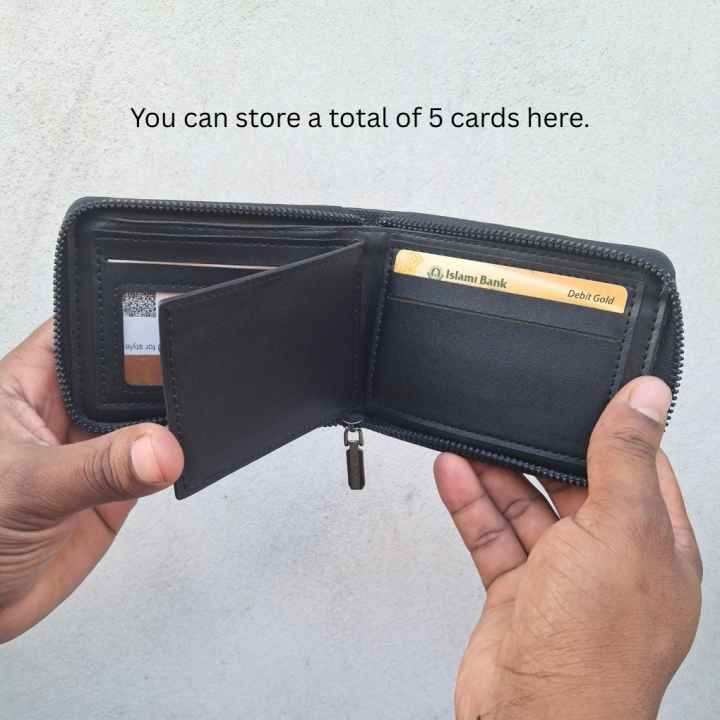 NL Boli Wallet- Black Colour