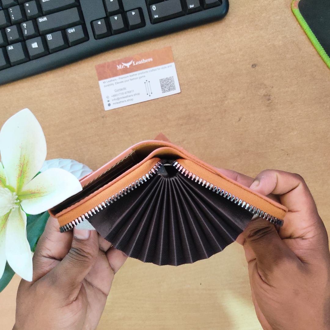Coffee Colour China Card Holder (Double part k94-1)