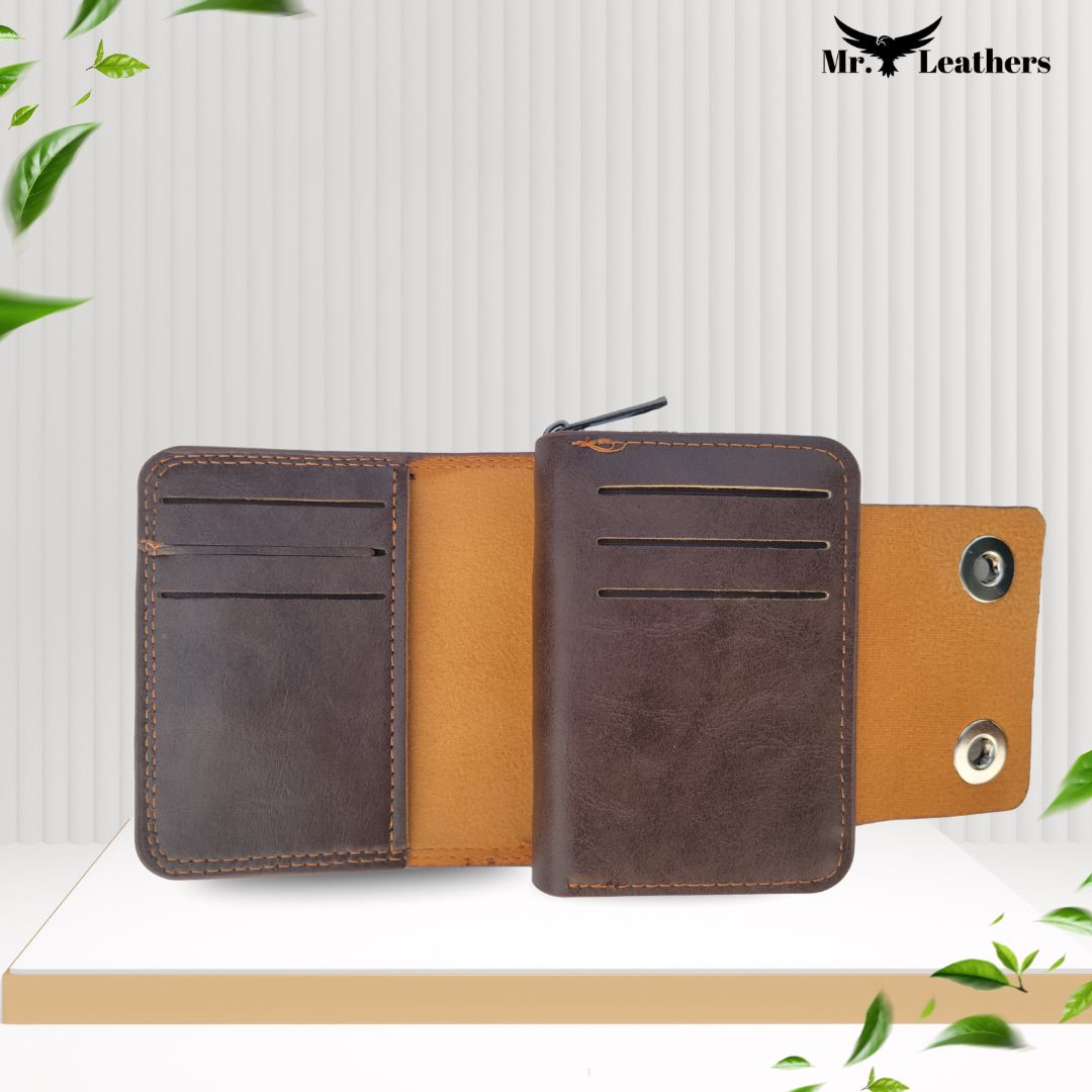Coffee Colour China Card Holder (Double part k94-2)